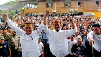 Muhammad Sarif-Efendi Resmi Deklarasikan Diri Jadi Cabup-Cawabup Jeneponto