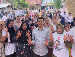 Caleg DPR RI Benidiktus Papa Disambut Meriah Warga Takalar