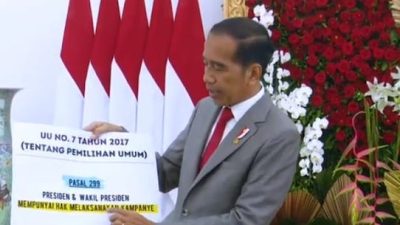 Ini Klarifikasi Presiden Jokowi Soal UU Pemilu
