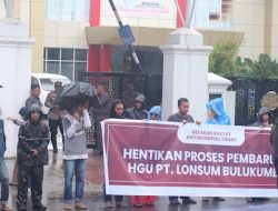 Geruduk BPN Sulsel, GRAMT Minta Pertemuan Penyelesaian Konflik PT. Lonsum