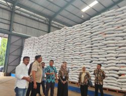 Satgas Pangan Mabes Polri Berkunjung Ke Gudang Bulog Panaikang Makassar