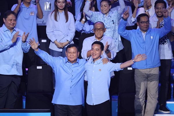 Prabowo di TPD 33 Hambalang, Gibran Nyoblos di Solo