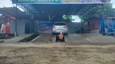 Lapas Takalar Bangun CarWash Bagi Warga Binaan
