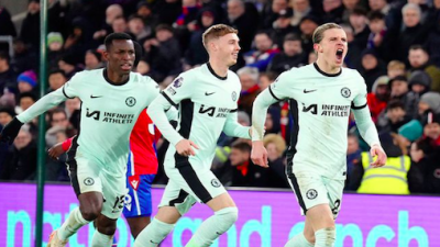 Chelsea Menang 3-1 Atas Crystal Palace