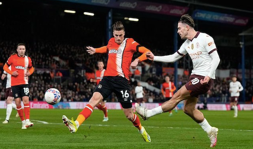 Manchester City Menang 6-2 Atas Luton Town