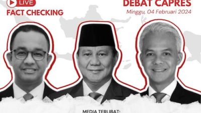 Debat Capres Terakhir, KabarMakassar Kembali Terlibat Pemberitaan CekFakta
