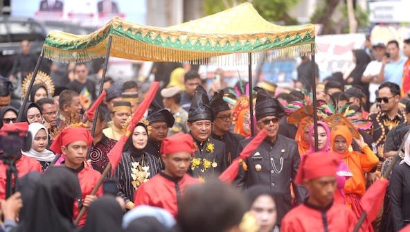 Pj Gubernur Sulsel Hadiri Peringatan HUT Bulukumba
