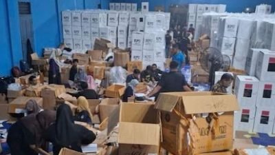 KPU Maros Prioritaskan Distribusi Logistik di Daerah Dataran Tinggi