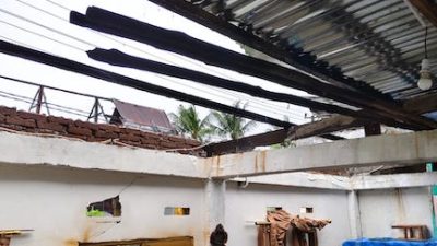Angin Puting Beliung Rusak Rumah Warga, Kerugian Ditaksir Rp 228 Juta