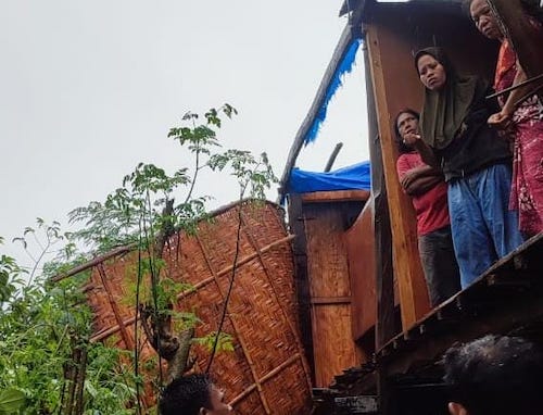 22 Rumah di Jeneponto Porak-poranda Diterjang Puting Beliung