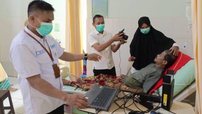 RSUD Andi Sulthan Dg Radja-Disdukcapil Fasilitasi Pasien Perekaman e-KTP