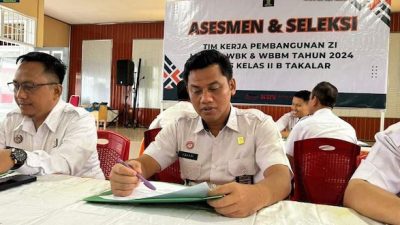 Lapas Takalar Gelar Assessment Menuju WBK