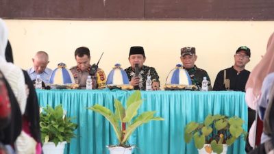 Pj Bupati Bantaeng Pantau Kesiapan Pemilu di Kecamatan Ulu Ere