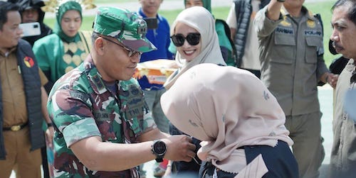 Cegah Golput, Dandim 1425 Jeneponto Imbau Warga Ramaikan Pemilu