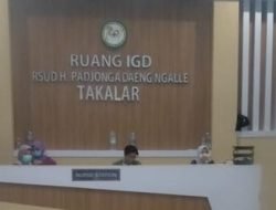 RS Padjonga Takalar Siap Berikan Fasilitas UGD Caleg Gagal