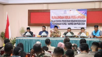 Sukseskan Pemilu 2024, Kecamatan Bantaeng Jadi Pusat Terakhir Pelaksanaan Monitoring