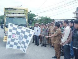 Pj Bupati Jeneponto Resmi Lepas Logistik Pemilu 2024