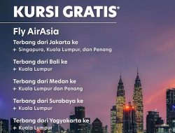 AirAsia Tebar Promo Tiket Gratis Rute Internasional