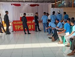 Warga Binaan Lapas Takalar Antusias Nyoblos di TPS Khusus