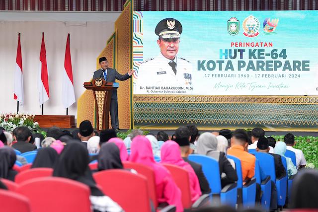 Pj Gubernur Sulsel Ingin Kembalikan Kejayaan Parepare Sebagai Pusat Niaga