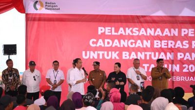 Jokowi Sebut Kenaikan Harga Beras Disebabkan Dampak El Nino