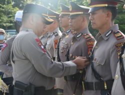 AKBP Budi Hidayat Lantik Sejumlah Pejabat Utama Polres Jeneponto