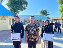 2 Polsuspas Lapas Takalar Terima Penghargaan Pegawai Teladan