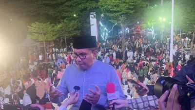 Pemkot Makassar Gelar Buka Puasa Bersama 8000 Orang di Pantai Losari