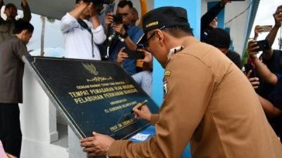 Jaga Ketersediaan Ikan, Pemprov Sulbar Resmikan Fasilitas Perikanan Majene