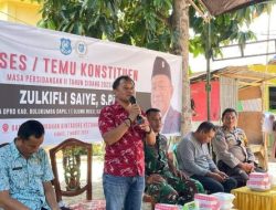 Zulkifli Saiye Serap Aspirasi Masyarakat di Batuppi