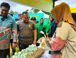 Stabilkan Harga Pangan, Kodim 1422 Maros-Disperindag Gelar Pasar Murah