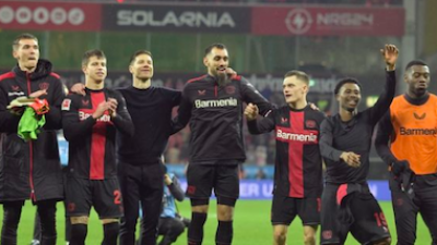 Leverkusen vs Qarabag, Menang 3-2