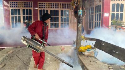 Kasus DBD Tinggi, Dinkes Bulukumba Lakukan Fogging