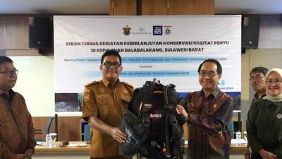 Unhas-Pemprov Sulbar Serah Terima Keberlanjutan Konservasi Habitat Penyu