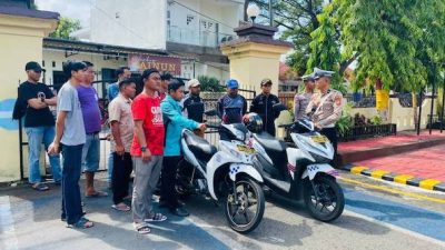 Satlantas Polres Bantaeng Sosialisasi Safety Riding