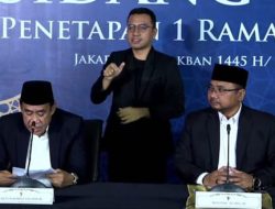 Pemerintah Tetapkan 1 Ramadan 1445 H Selasa 12 Maret 2024