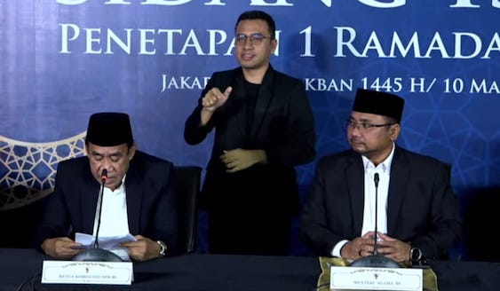 Pemerintah Tetapkan 1 Ramadan 1445 H Selasa 12 Maret 2024