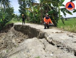 Abrasi, Tanggul Sungai Desa Masolo Pinrang Terancam Jebol