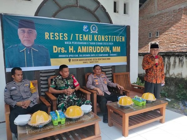 Legislator Bulukumba Amirudiin Serap Aspirasi Melalui Temu Konstituen