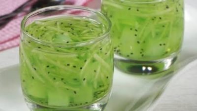Es Melon Serut Ala Kedai Pas Takjil Segar Saat Berbuka
