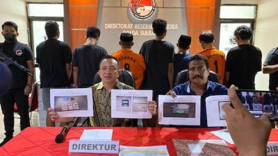 Ditresnarkoba Polda Sulbar Amankan 8 Tersangka Pengedar Narkoba