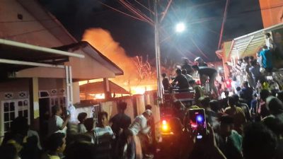 Ini Kronologis, Anak Tega Bakar Rumah Orang Tua di Makassar