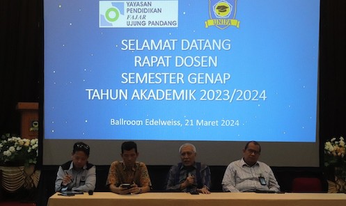 Unifa Perkuat Fondasi Pendidikan Melalui Pembinaan Dosen Jelang Semester Genap