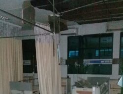 Plafon RSUD Andi Sultan Daeng Radja Bulukumba Ambruk