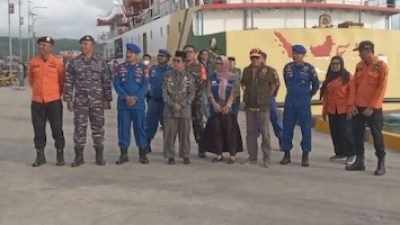 11 Korban KM Yuiee Jaya II Tiba di Dermaga Rauh Rahman Selayar