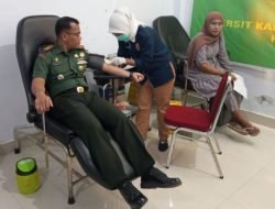 HUT Ke-78 Persit KCK, Kodim Jeneponto Gelar Donor Darah