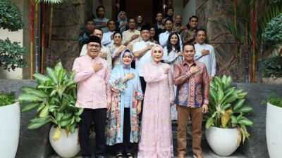 Ketua TP PKK Makassar Sambut Kunjungan Idulfitri dari Ketua Bhayangkari Sulsel