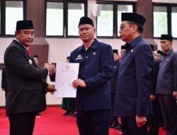 166 Eselon III dan IV ASN Pemprov Sulsel Dilantik Pj Gubernur