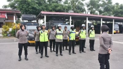 Srikandi Polres Bulukumba Gelar Patroli, Imbau Warga Jaga Kamtibmas