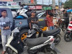 Polresta Mamuju Bubarkan Aksi Balap Liar, Sejumlah Motor Dimankan